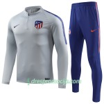 Atlético Madrid Komplet Sweatshirts Siva Bijela 2018/19
